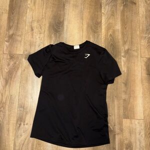 Gymshark Black Short Sleeve Tee